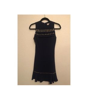 Brand New navy and gold stud dress